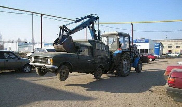 Фото, которые возможно было сделать только в России