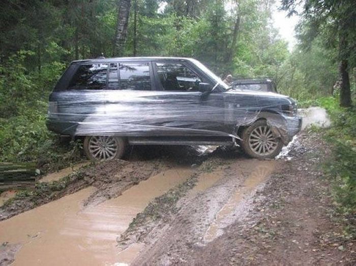 Нелепые случаи на дорогах