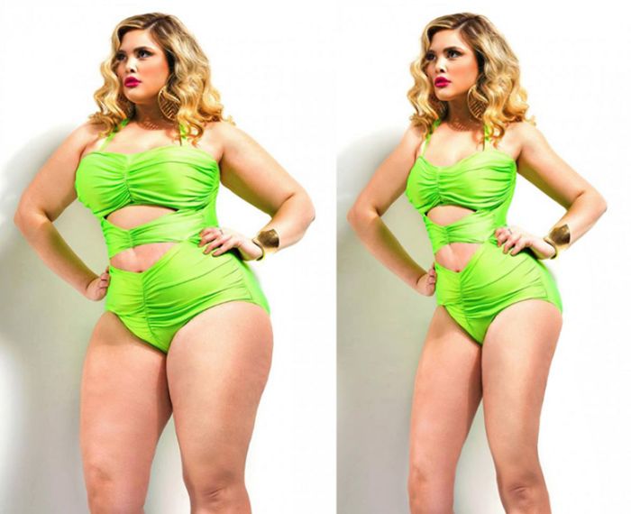 Зачетный троллинг моделей Plus Size от активистов проекта Thinner Beauty