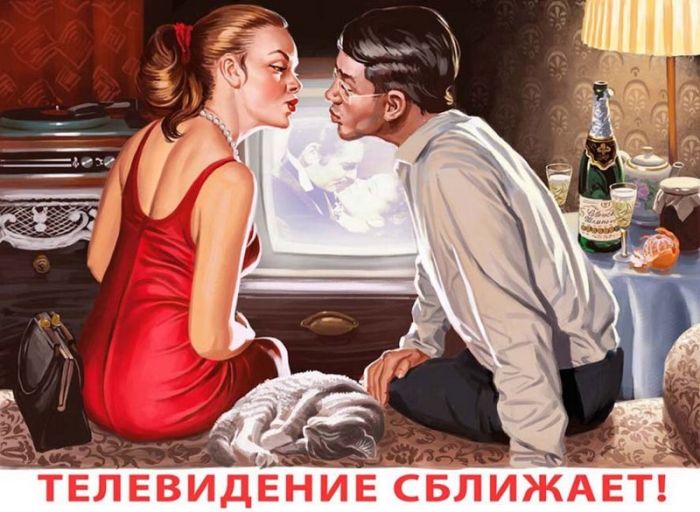 Агитационные пин-ап плакаты Валерия Барыкина