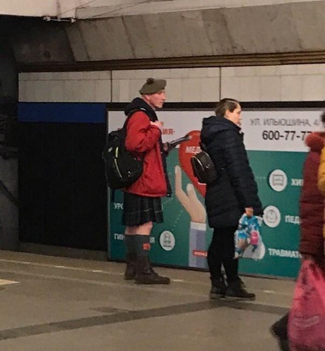Нетипичные пассажиры российского метро