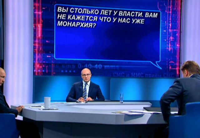 Неудобные вопросы на 'Прямой линии' с Владимиром Путиным