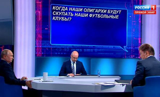 Неудобные вопросы на 'Прямой линии' с Владимиром Путиным
