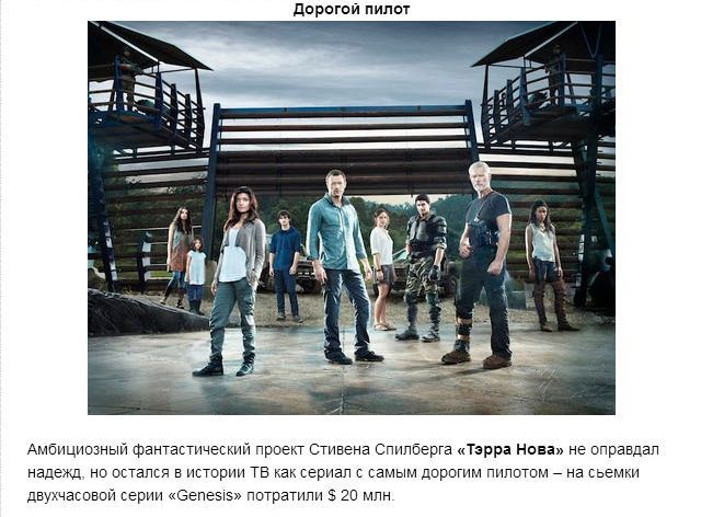 Сериалы, которые попали в Книгу Рекордов Гиннесса