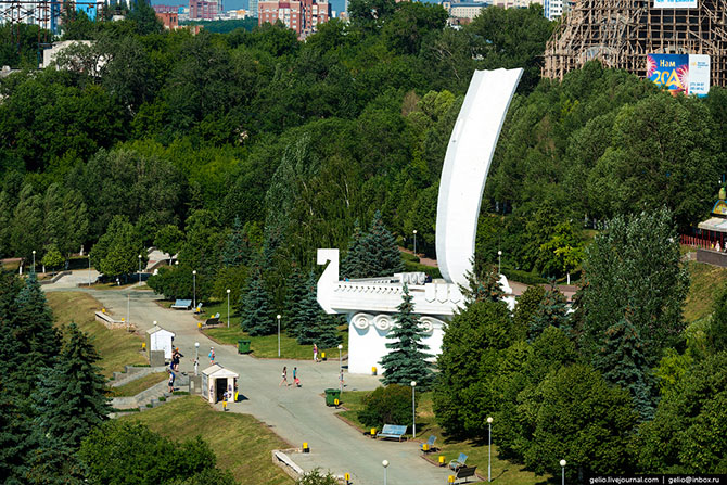 Самара с высоты