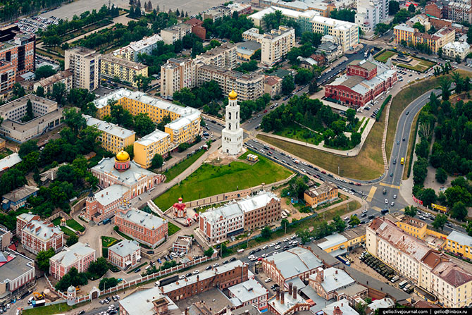Самара с высоты
