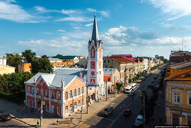 Самара с высоты
