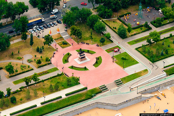 Самара с высоты
