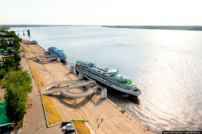 Самара с высоты