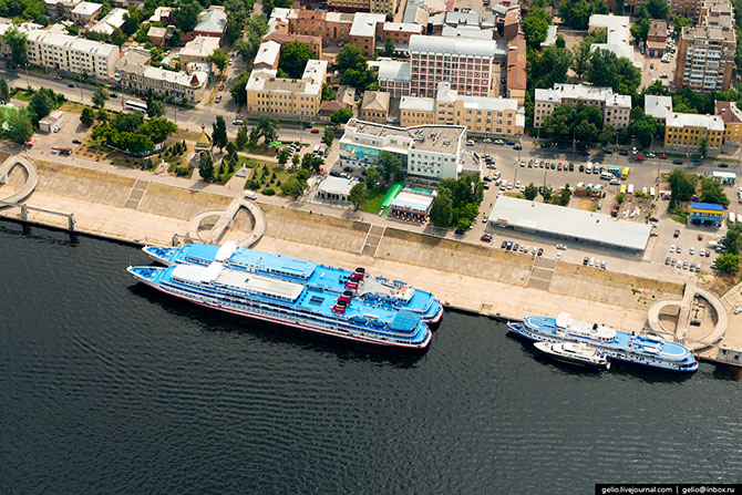 Самара с высоты