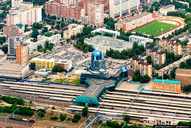 Самара с высоты