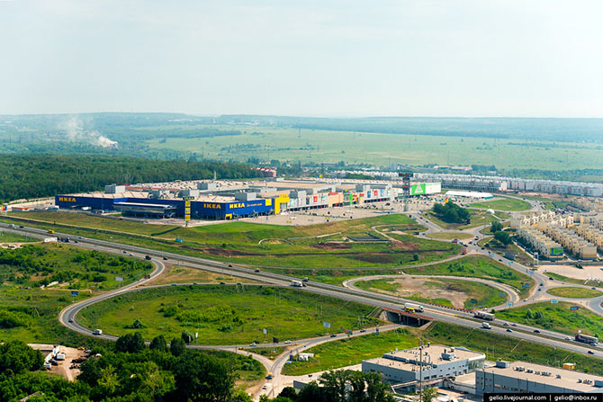 Самара с высоты