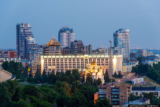 Самара с высоты