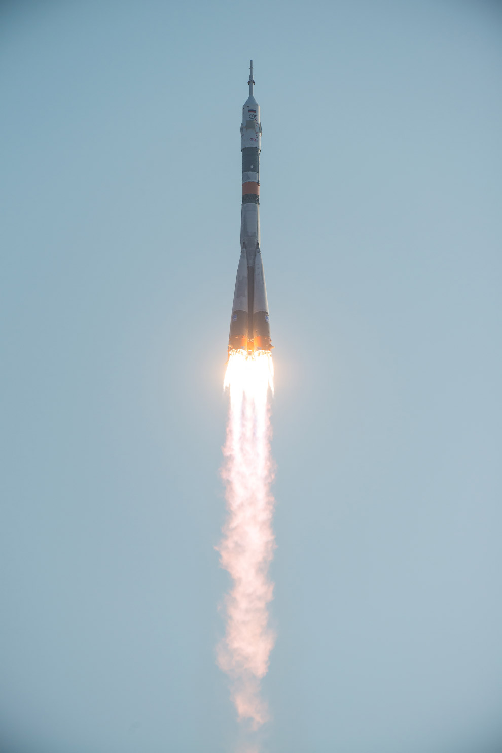 Старт космического корабля «Союз МС»