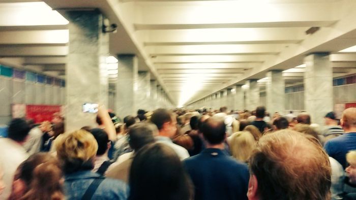 Пожар на станции метро «Выхино» стал причиной транспортного коллапса в Москве