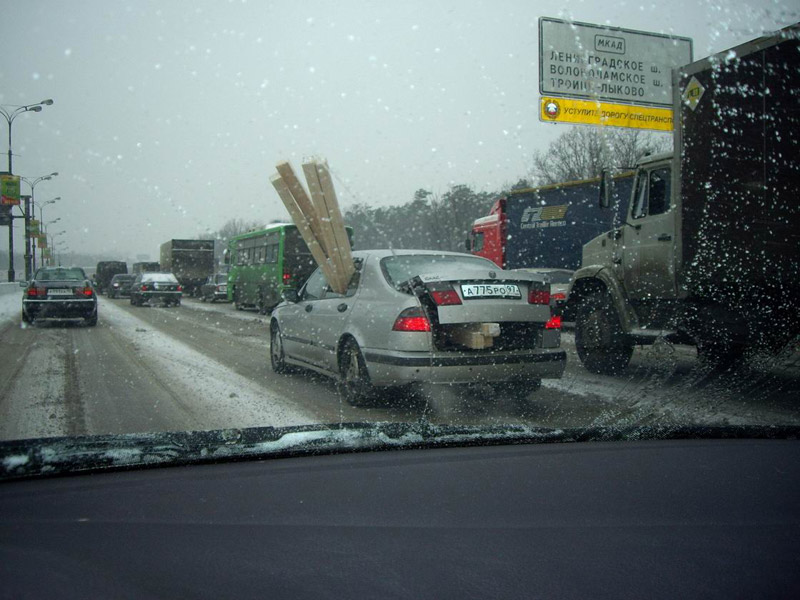 Впихнуть невпихуемое. Чудеса отечественных грузоперевозок