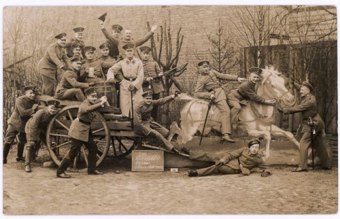 Забавные армейские фото, 1912 - 1945