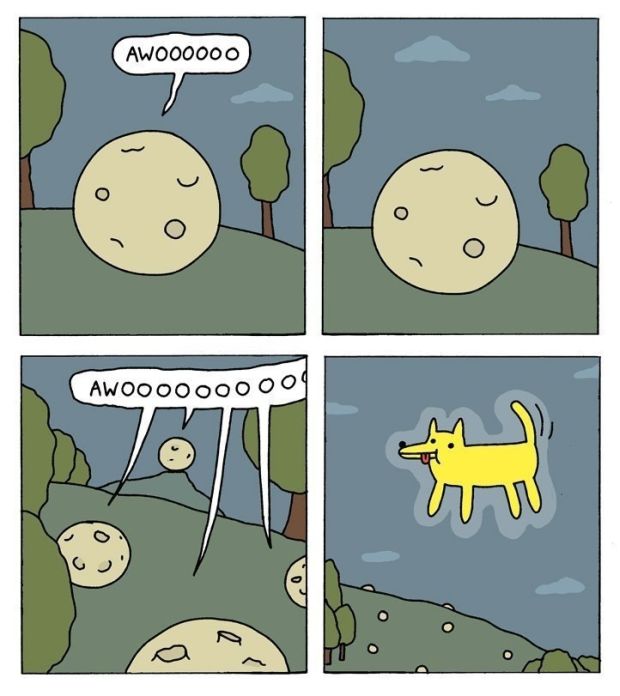 Смешные комиксы