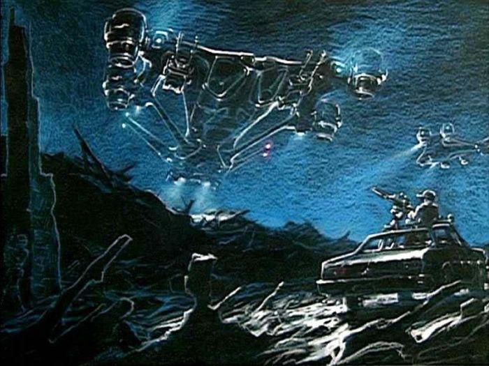 Каким должен был стать "Терминатор 2" по рисункам Джеймса Кэмерона