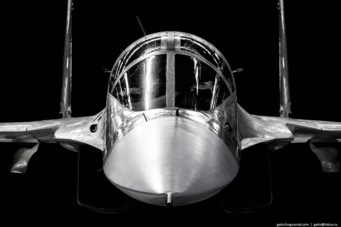 Производство фронтового бомбардировщика Су-34