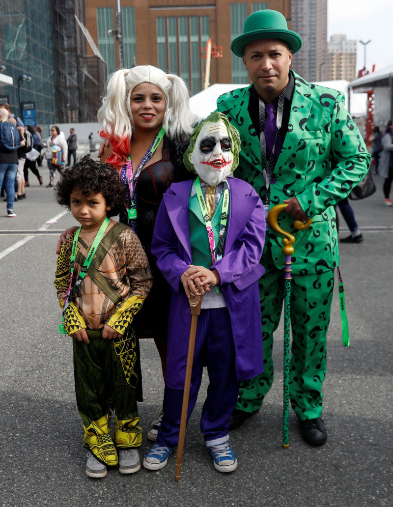 Яркие посетители New York Comic Con 2018