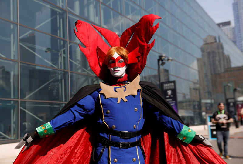 Яркие посетители New York Comic Con 2018