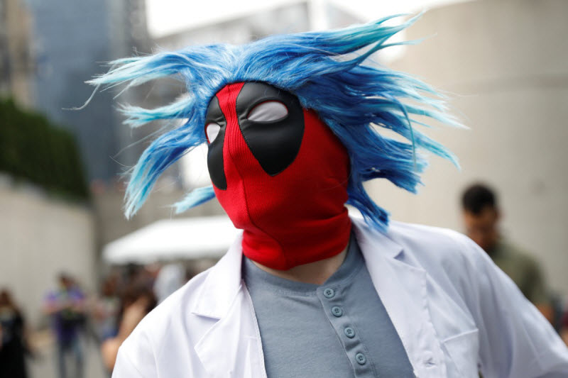 Яркие посетители New York Comic Con 2018