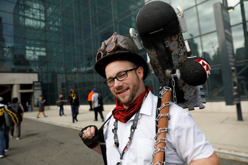 Яркие посетители New York Comic Con 2018