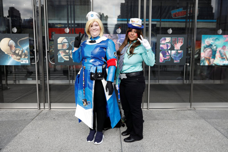 Яркие посетители New York Comic Con 2018