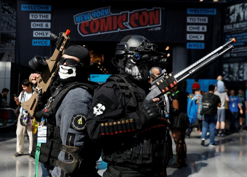 Яркие посетители New York Comic Con 2018