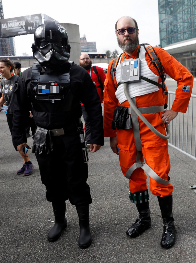 Яркие посетители New York Comic Con 2018