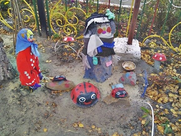 Уютные российские дворики