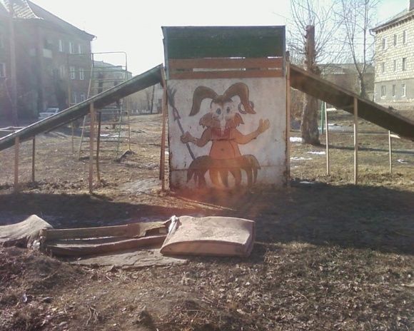 Уютные российские дворики