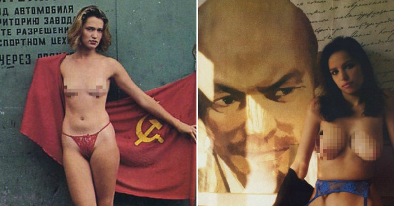 Русские девушки в журнале Playboy 1990 года