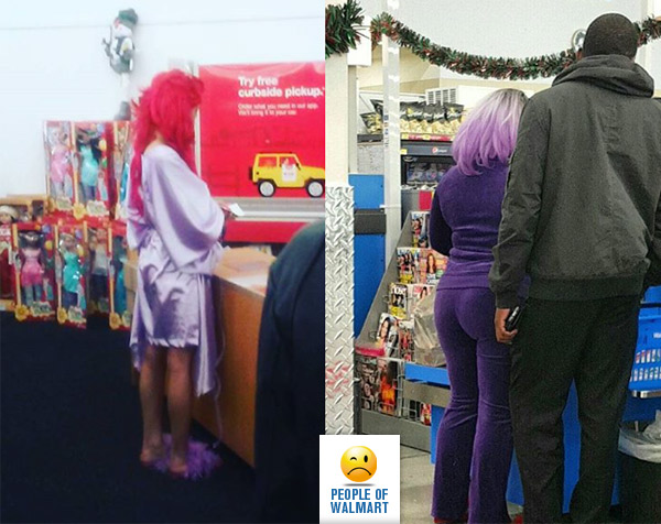 Экстравагантные покупатели Walmart