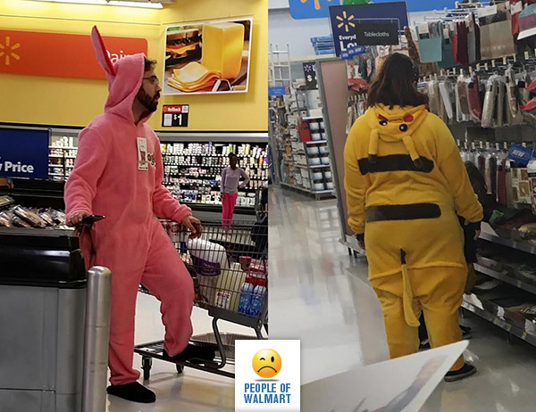 Экстравагантные покупатели Walmart