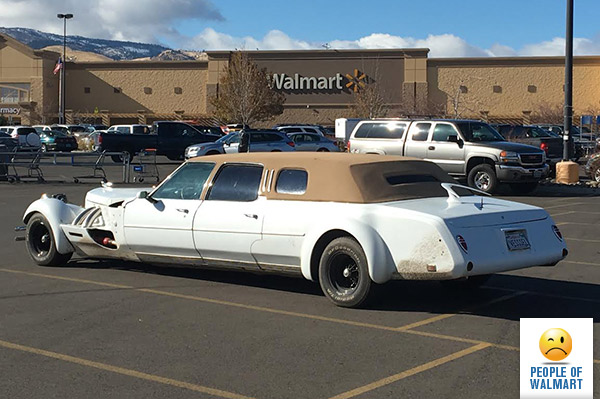 Экстравагантные покупатели Walmart