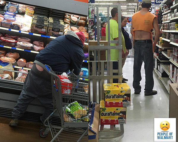 Экстравагантные покупатели Walmart