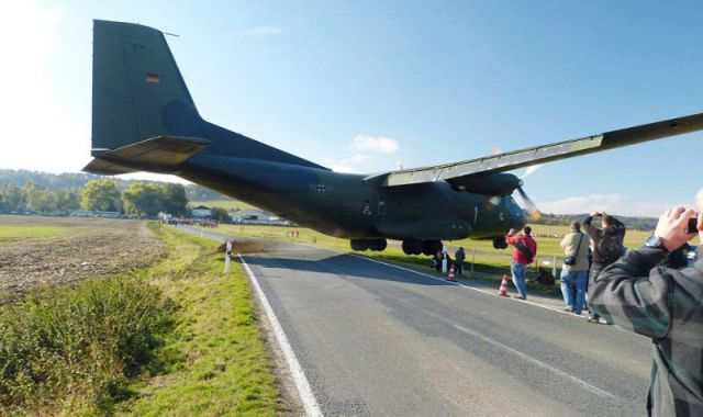 Летчики решили устроить красивый понт