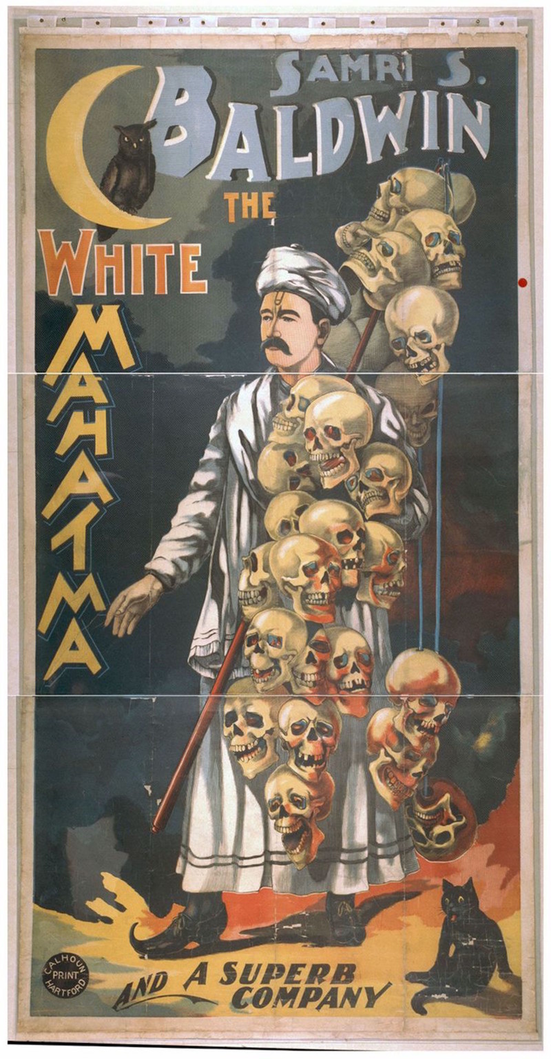 Фантастические афиши иллюзионистов 1870-1915