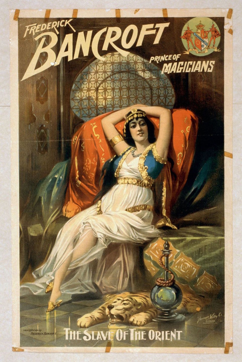 Фантастические афиши иллюзионистов 1870-1915