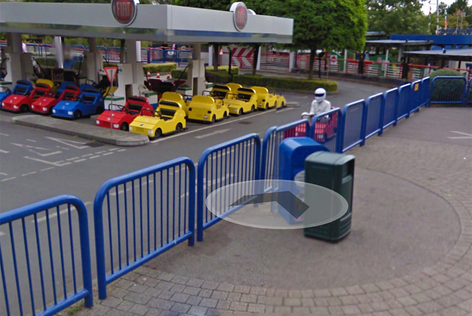 Необычные кадры, заснятые камерами Google Street View