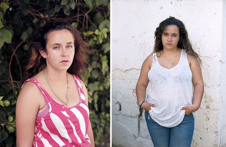 Фотографии девушек, сделанные в 15 и 20-летнем возрасте, показывающие как сильно они изменились всего за 5 лет