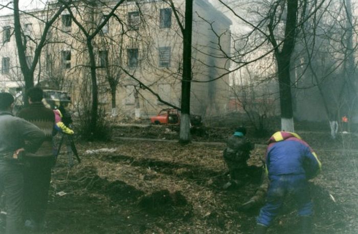 Фотографии со съемок киноленты «Чистилище»