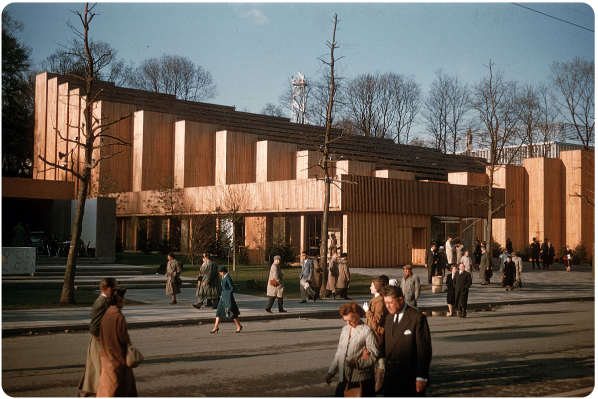 1958. Всемирная выставка в Брюсселе