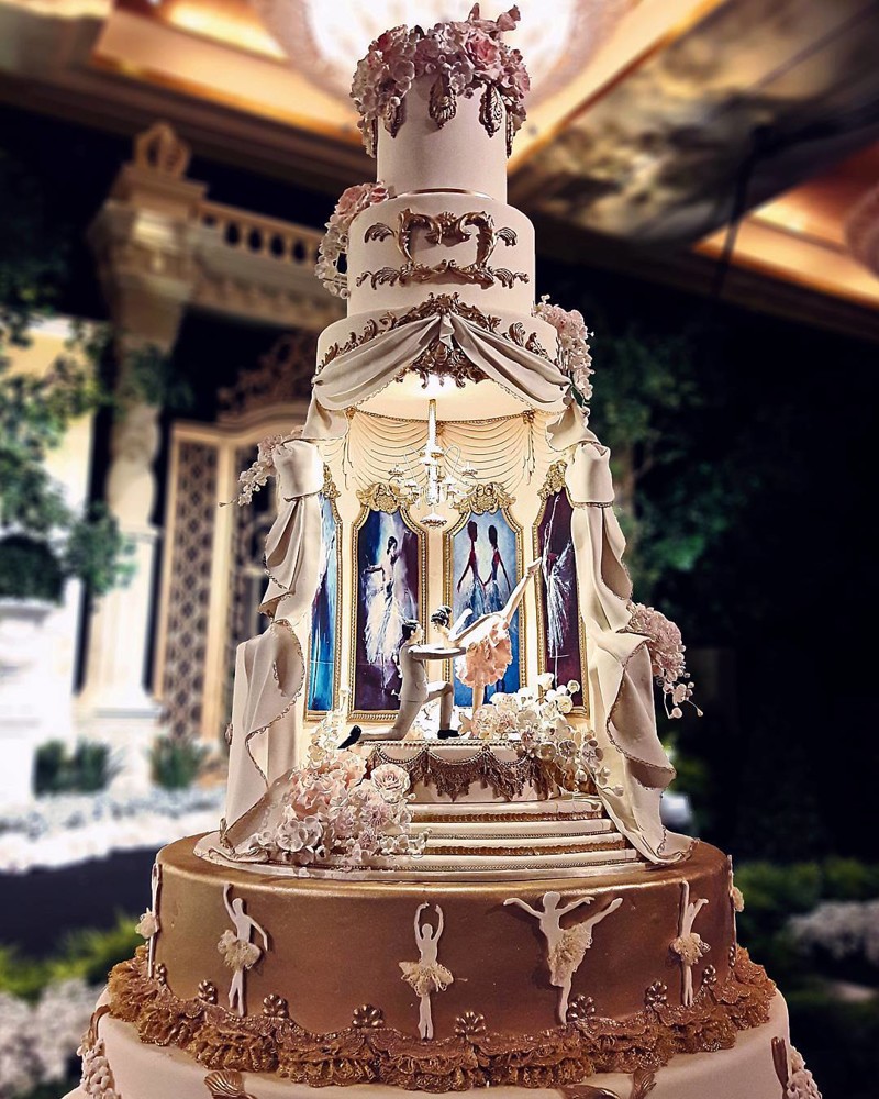 Невероятные свадебные торты, созданные семейной кондитерской Le Novelle Cake Невероятные свадебные торты, созданные семейной кондитерской Le Novelle Cake