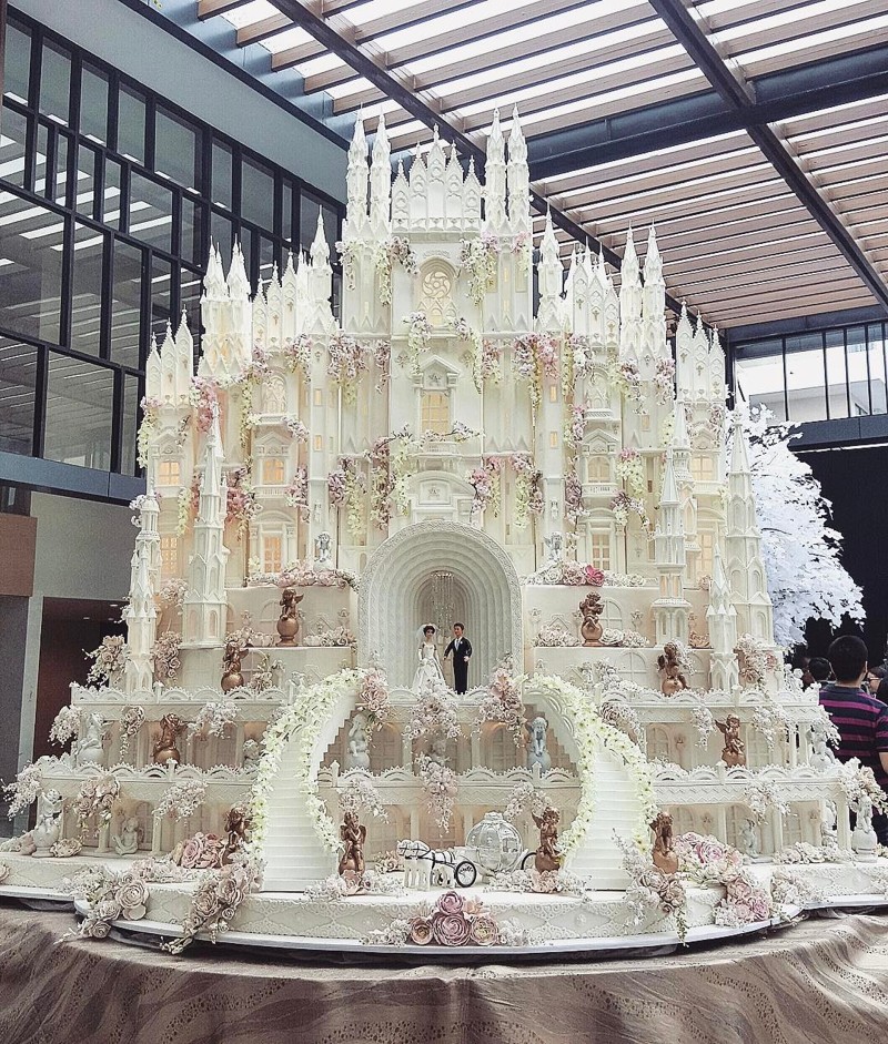 Невероятные свадебные торты, созданные семейной кондитерской Le Novelle Cake Невероятные свадебные торты, созданные семейной кондитерской Le Novelle Cake