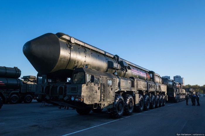 Генеральная репетиция парада Победы