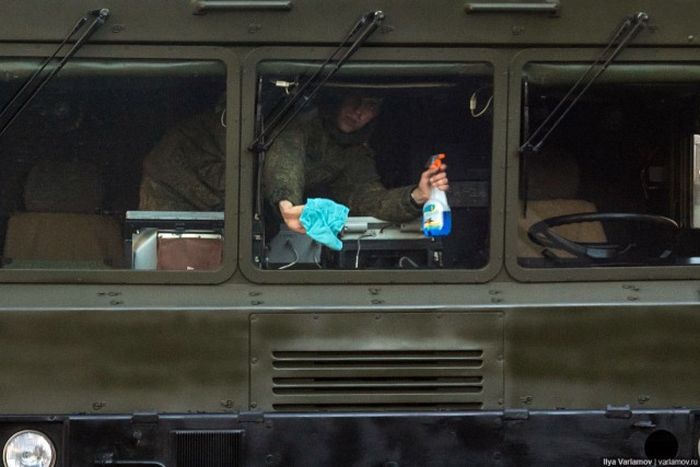 Генеральная репетиция парада Победы