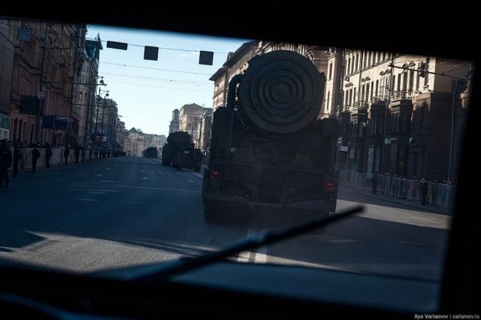 Генеральная репетиция парада Победы